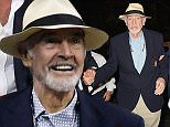 Sean Connery seen in NYC returning to his apartment after watching the Men's Final of the U.S. Open. 

Pictured: Sean Connery
Ref: SPL1123429  130915  
Picture by: Derek Storm / Splash News

Splash News and Pictures
Los Angeles: 310-821-2666
New York: 212-619-2666
London: 870-934-2666
photodesk@splashnews.com